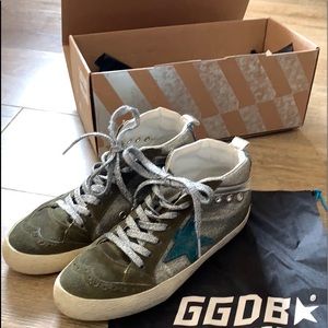 Golden Goose mid-star sneakers